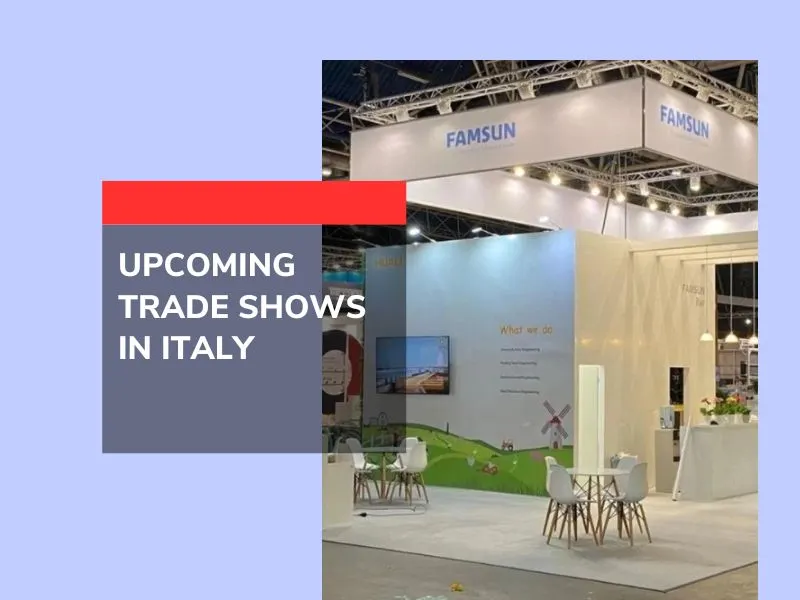 Upcoming Trade Shows in Italy